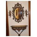 Turner Mfg (TMC) Hollywood Regency style mirror,
