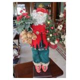 Holiday workshop 26" Nordic Santa Claus figurine