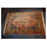 Bengali Rugs burnt orange accent rug 36 X 60