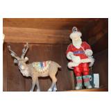 Possible Dreams Clothtique Alpine Santa with