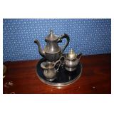 4 Pcs. coffee service marked E.P.N.S India