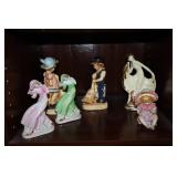 Shelf lot - Figurines (McCrory Corp. piano baby,