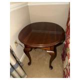 Knob Creek cherry side table with drawer