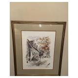 John Haymson framed print Davidson