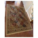 Ankara Collection Bakhtiar ivory floor rug