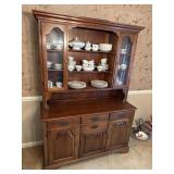 Statton Trutype American china cabinet and hutch