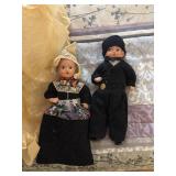 Lot of 4 old dolls