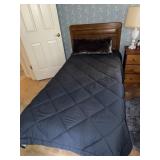 2 Twin bed headboards with Symbol mattresses,