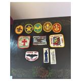 5 Boy Scouts of America rank patches