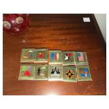 10 Boy Scouts of America metal belt loop skill