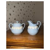 Wedgwood Queensware of Etruria Barlastin embossed