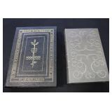 Lot - 2 Easton Press leather bound books "The