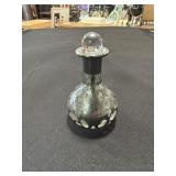 Art Nouveau sterling silver overlay perfume