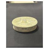 Unicorn decorated Incolay Stone jewelry/trinket