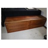 Teak Mid Century credenza or low dresser