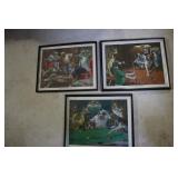Lot - 3 Arthur Sarnoff framed prints