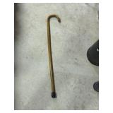 Walking stick stamped Reunion of 80th