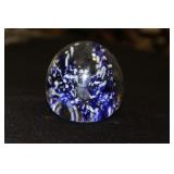 Art glass paper weight