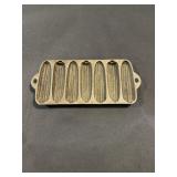 Cast iron corn bread pan marked made in USA