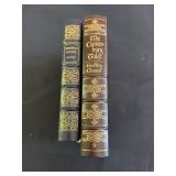 2 Leather bound books by Easton Press -