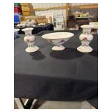 International Silver Co ceramin Christmas set