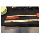 Hallowell Chevrolet yard stick and ice scraper