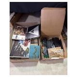 Box lot of old games - Anagrams, Risk, Tri-Ominos,