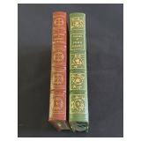 2 Leather bound books published by Easton Press -