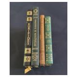 4 Easton Press leather bound books - Euripides