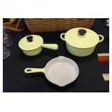 Lot - LE Creuset small dutch oven, sauce pan #14