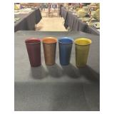 4 MCM aluminum tumblers