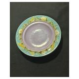 George Jones Majolica cheese plate picket