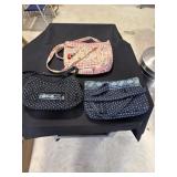 3 Vera Bradley pocketbooks - Seaport Navy with