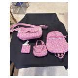 4 Pieces of Vera Bradley Bermuda Pink