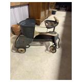 Taylor Tot metal baby walker/troller