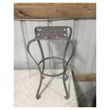 Wrought iron plant stand