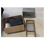 Lot - Miniature washboard, Wahl pet grooming