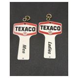 Collectible Texaco Men and Ladies restroom