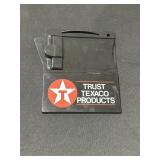 Texaco service station credit card receipt holder