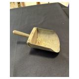Metal grain or feed scoop