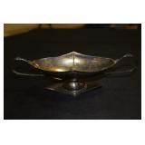 Divided condiment dish with hallmarks