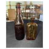 2 Baltimore Md bottles - Adam Scheidt Brewing Co