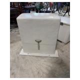 Fiberglass boat equipment shelter or strorage box