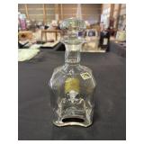 Jack Daniels 125th Anniversary glass decanter
