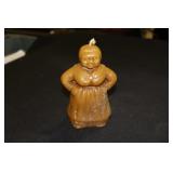Black Americana Bees wax candle