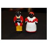 Black Americana Mammy and Uncle Mose ceramic