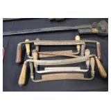 Lot - 6 draw knives