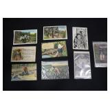 Lot - 9 Black Americana post cards one