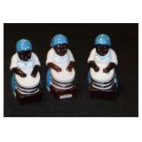 Black Americana salt & pepper shakers and