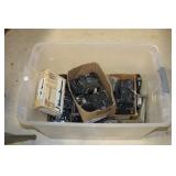 Tote lot - Electrical breakers and a 3/4" pipe